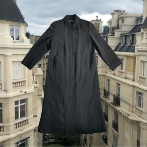 🔥SOLD🔥Vintage Harvé Bernard trench | black | S | lined